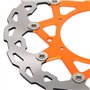 Disque Frein Avant Flottant 320mm,Disque Frein Moto Orange pour SXF EXC XCW XCF XCF MXC GS MX MXC EXCG LC4 SXS250 SXS450 XC250F