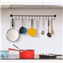 20 PCS Crochet en Acier Inoxydable Crochets Suspension Multifonctions Robuste pour Cuisine Salle de Bain Bureau et