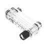 Débitmètre de gaz à panneau réglable LZM-6T 1-10LPM filetage d'interface intérieur : 1/4BSP extérieur : M18*1.5