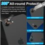 Bihizei Verre Trempé Anti-Espion pour iPhone 16e, 2 Pièces Privacy Protection écran et 2 Pièces Caméra Arrière Protecteur, 9H Du