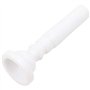 POFET Lot de 5 embouchures pour trompettes en plastique ABS Blanc
