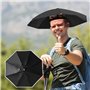PORFOYO Lot de 5 chapeaux de parapluie, avec bande élastique, accessoire amusant pour les fêtes en plein air, la pêche, le solei