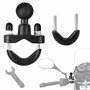 Moto Boule Support Telephone U-Boulons - Adaptateur Bille Base Compatible de Téléphone pour Vélo et Rotule Mount avec Supports R