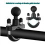Moto Boule Support Telephone U-Boulons - Adaptateur Bille Base Compatible de Téléphone pour Vélo et Rotule Mount avec Supports R