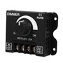 Strip Led Controller - 12V-24V 30A Led Switch Gradateur Opérateur Manuel Opération for Strip Light Single Color