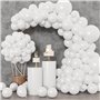 BELSVOR 50 Pièces Ballons, Ballons Anniversaire, 50PCS Ballons Blanc, Ballons Anniversaire pour Décorations Anniversaire/Mariage