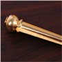 Alnicov Lot de 6 chevilles de chevalet en laiton avec extracteur de goupilles et 5 médiators pour guitare acoustique à 6 cordes