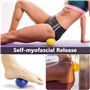 Balle de massage pour les pieds - Pour fasciite plantaire - Rouleau de massage musculaire et balles de massage des pieds