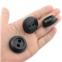 ITROLLE Lot de 3 œillets de réservoir de carburant en caoutchouc de 23 mm avec double trous pour HHomelite 560878002 Toro 51944
