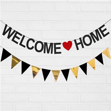 LYJOW Guirlande Welcome Home