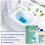 WAWJ® Nettoyant pour toilettes à l'acide oxalique, Nettoyant extra puissant, Nettoyant pour WC en mousse, Éliminer le calcaire e