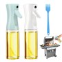 VORHOT 2 Pièces Spray Huile Cuisine en Verre