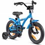 PROMETHEUS BICYCLES Velo Enfant 4 Ans Garcon vélo Fille 14 Pouces a Roulette pour 3 a 5 Ans - BMX en Bleu