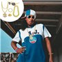 Zwenjuan Cstume Hip Hop,5 pièces Hip Hop Dollar Chain & Ring Bling Bling Gold Chain Lunettes,Bijoux hiphopPpour Homme des Années
