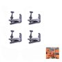 Wxinsheng Pack de 4 Accordeurs de Violon en Acier Inoxydable