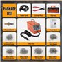 BELEY 30W Voiture Pare-chocs Kit de Réparation Soudeur en Plastique, 220V Hot Agrafeuse Machine de Soudure électrique en Plastiq