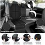 VFANDV Protecteur de Siège Arriere de Voiture, 2 Pièce Protecteur de Siège Arriere de Voiture Compatible Isofix Protection Siege