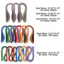 YURROAD Quilling Kit Complet Débutant Adulte, 1860 Bandes Quilling Papier 3mm/5mm/10mm Largeur et Outils Quilling Gabarit Quilli