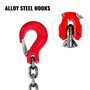 Mophorn Chaîne de Levage de Poids à 4 Pieds Élingue en Acier Allié 2 m Diamètre Chaîne 8 mm Capacité Charge 4 T Élingue de Chari