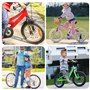 WOLMIK Lot de 144 perles de rayons de vélo colorées pour vélo d'enfant - Réfléchissants - Pour vélo d'enfant