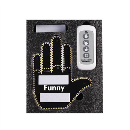 Lumière amusante de doigt de voiture avec télécommande