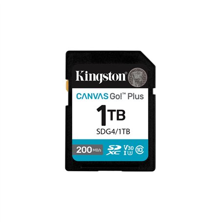 Carte Mémoire Micro SD avec Adaptateur Kingston SDG4/1TB 1 TB