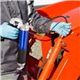 Ceisazira Lot de 4 Tubes, Pompe a Graisse Manuelle Cartouche, Pneumatique Pistolet Haute Pression Graisses, Grease Guns avec Poi