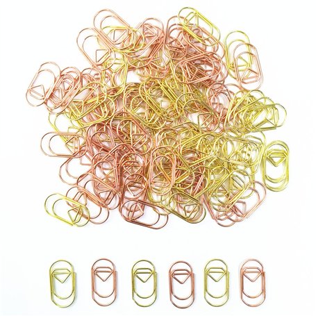 SamHeng 100 Pièces Mini Diamant Trombones