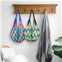 Lot de 2 sacs en filet pour ballon de basket-ball portable - Sac en maille - Sac de rangement pour ballon de football - Filet de