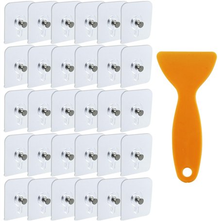 Lot de 30 crochets autocollants pour photos