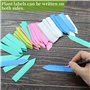 DNDGDLUA Lot de 500 étiquettes de jardin colorées en plastique pour plantes - Résistantes aux intempéries - Pour jardin d'enfant