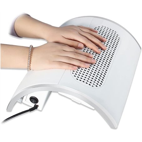 SQUADO Aspirateur à ongles professionnel avec repose-main
