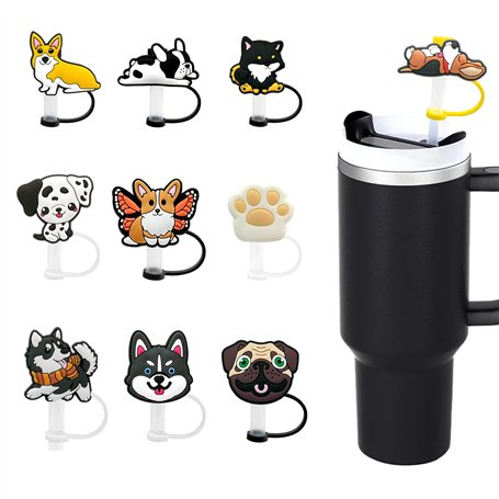 10 PCS Capuchons Pour Pailles