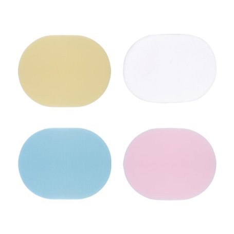 Lot de 4 éponges de nettoyage pour le visage