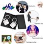 DECARETA 2 PCS Porte-Clés Professeur, Porte-Clés pour Enseignant avec 2 PCS Boîtes de Cadeaux Porte-Clés de Cadeau d'Appréciatio