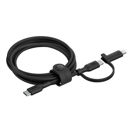 Câble USB Belkin CAC003HQ1.5MBK Noir 1