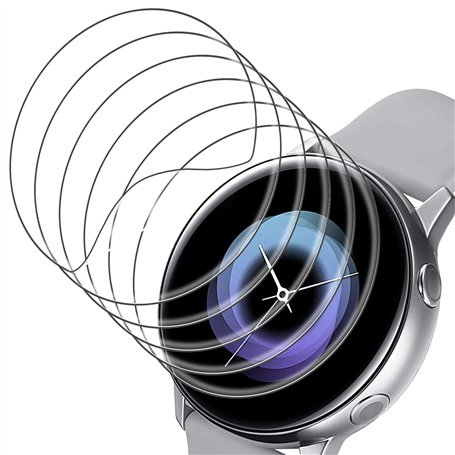 UniqueMe 9H Full Screen pour Samsung Galacy Active2/Watch 4 44 mm Protection d'écran