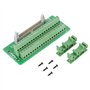 ID40P Connecteur de Bornier Mâle Bloc de Jonction 40Pin Support d'Interface PLC avec Rail DIN Connecteur de Bornier d'en-tête Mâ