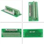 ID40P Connecteur de Bornier Mâle Bloc de Jonction 40Pin Support d'Interface PLC avec Rail DIN Connecteur de Bornier d'en-tête Mâ