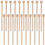 YUENPUN Lot de 20 bâtons de percussion en bois