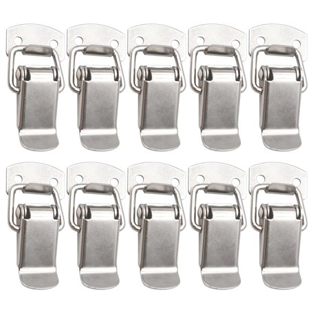 Zasjon 10 Pièces Fermeture à Levier 47mm Loquet à Bascule avec 40 Pièces Vis