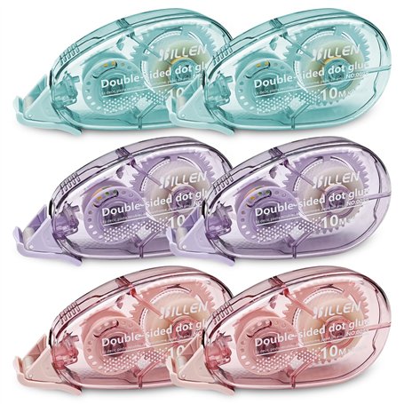 Traxenta 6pcs Roller de Colle Double Face