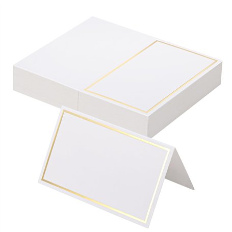 MumdoYAL 50 pièces marque place mariage,marque place anniversaire,porte nom table,Pour mariage