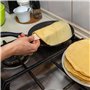Yesaler Épandeur de Crêpes Râteau à Crêpes avec Spatule Crêpe Bois Ustensiles de Cuisine pour Crêpes Omelettes Pancakes 3 Pièces
