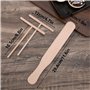 Yesaler Épandeur de Crêpes Râteau à Crêpes avec Spatule Crêpe Bois Ustensiles de Cuisine pour Crêpes Omelettes Pancakes 3 Pièces