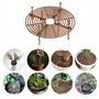 4 Pièces Grille de Protection pour Pot de Fleurs, 52cm et 30cm en Plastique pour Animaux de Compagnie Chat Tombe Sécurité Bébé a