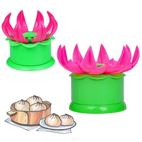 Lot de 2 Moule de Pain Farci à la Vapeur