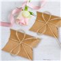 Boîte de Faveur de Mariage Marro, Rustique petit Coffret de Bonbons avec Jute Ficelle Papier Kraft pour Patry Boîte-Cadeau Vinta