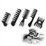 Peigne Cheveux Homme 5 Pièces Styling Peigne Pour Hommes Peignes Multifonctionnels Set Peigne Démêlant à Dents Larges Pour Coiff