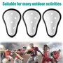 3PCS Coupe Athlétique Protection, Coupe Baseball Adulte Supporters Sportifs pour Hommes pour Baseball Football Basket-Ball Arts 